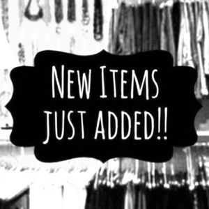 New items listed.